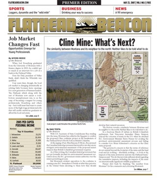 In 2007, he went back to his journalistic roots where he founded the Flathead Beacon, a print and online newspaper based in Montana’s Flathead Valley